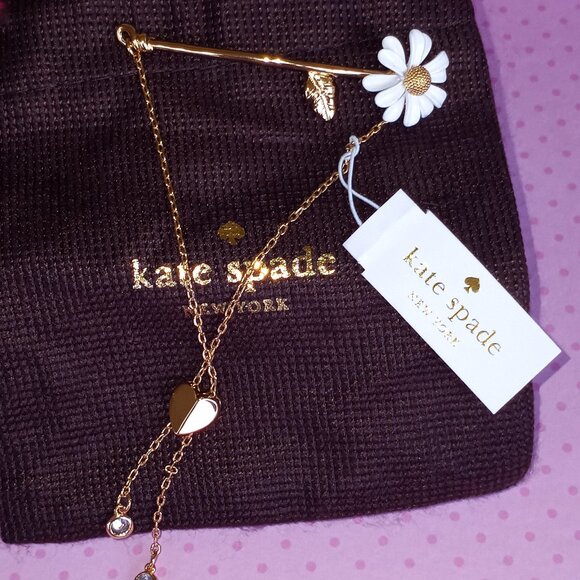 kate spade Jewelry - kate spade delicate daisy slider bracelet